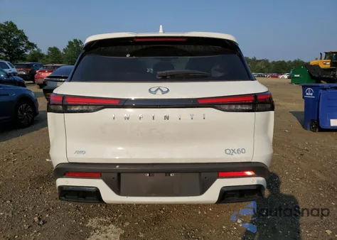 2024 Infiniti Qx60 Pure z USA, uszkodzony, nr VIN 5N1DL1ES9RC358987